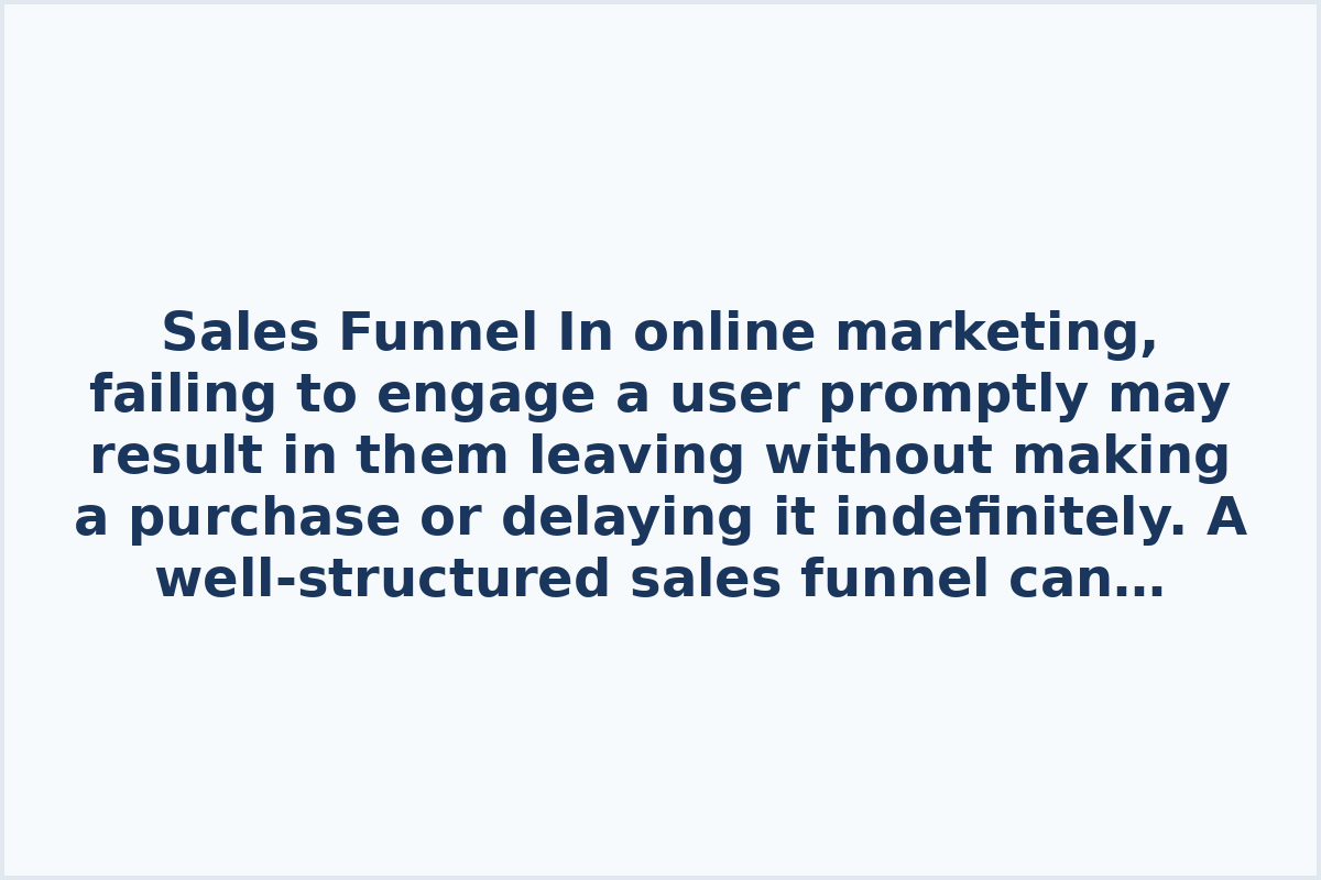 Sales Funnel