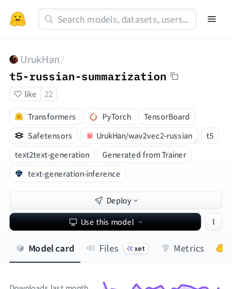 New Russian Summarizer Tool Released

A new summarizer model designed for Russian text is now accessible. This tool is tailored to handle complex content effectively and offers impeccable summarization capabilities. It can condense lengthy documents while preserving the core message, with the ability to summarize extensive works like "War and Peace" into a concise paragraph.

Access the tool here: link.