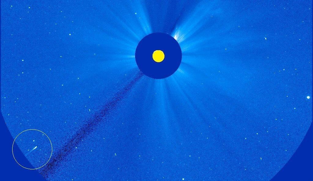Comet C/2026 A1 Tracked 38 Hours Before Closest Sun Approach

The LASCO coronagraph captured the comet entering its field of view.

For further updates on the comet's trajectory, visit xras.ru/sun_pictures.html.