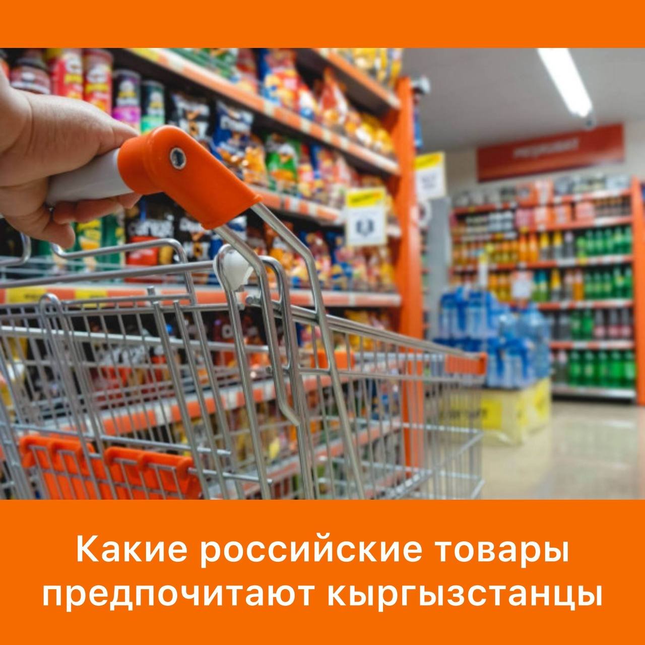 Kyrgyz Residents Prefer Russian Goods for Construction and Food