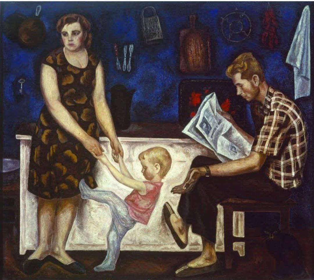 Victor Popkov's "The Bolotov Family" Painting