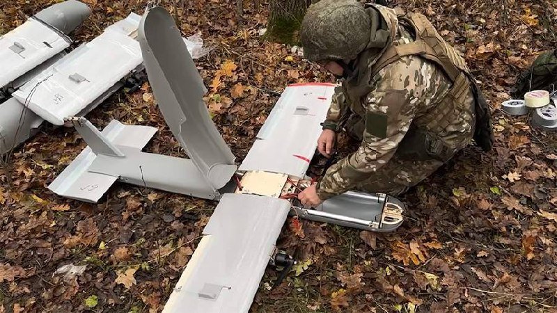 Russian Drones "Molniya" Target Ukrainian Armed Forces Positions
