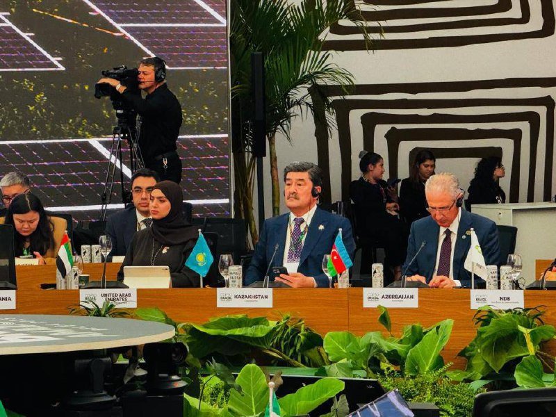 Minister of Ecology of Kazakhstan Joins Energy Transition Discussion