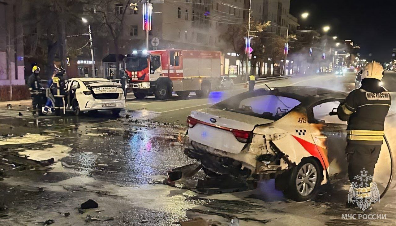 collision between two cars in Chelyabinsk results in four hospitalized