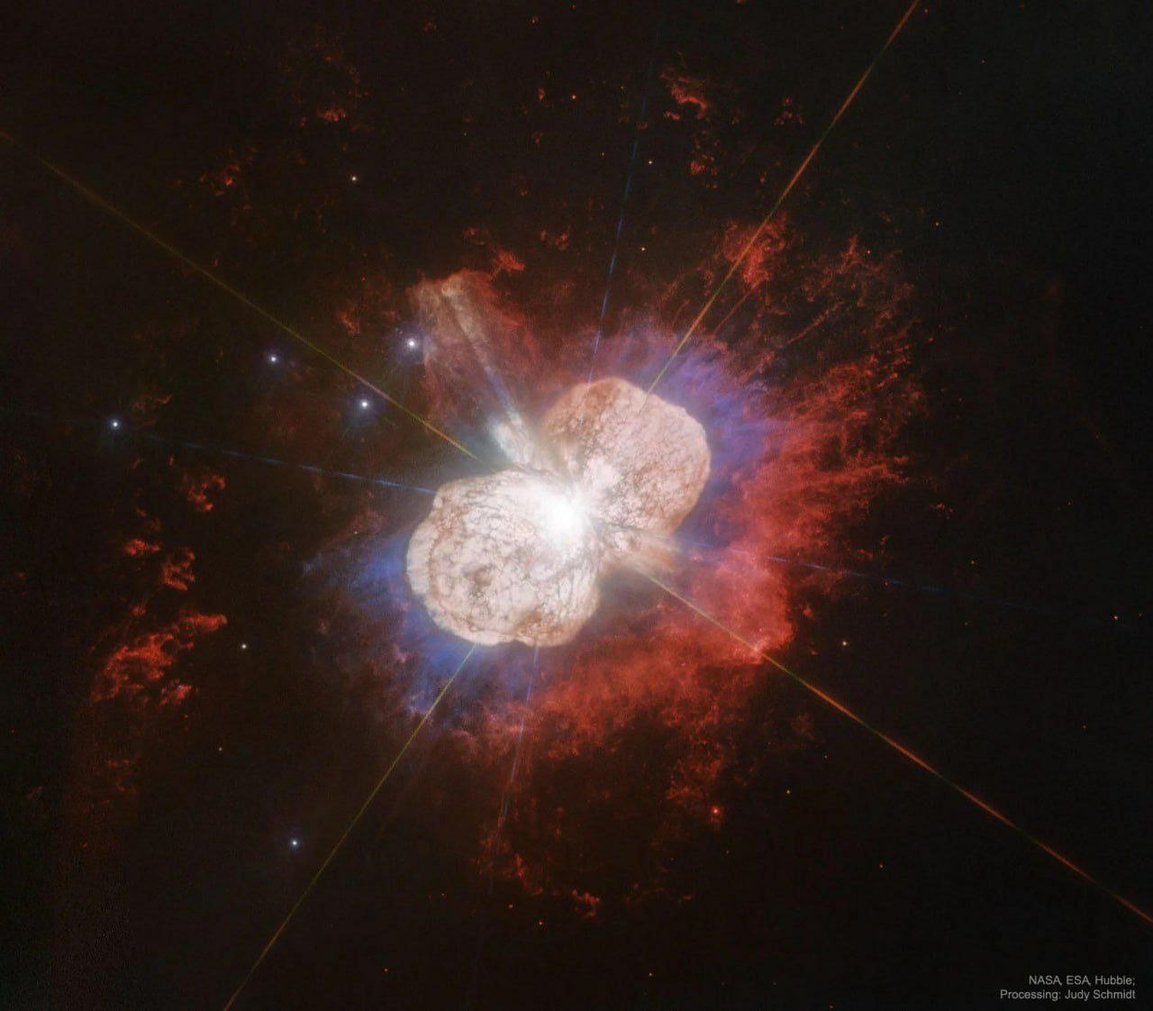 Consequences of Massive Explosion from Supermassive Star