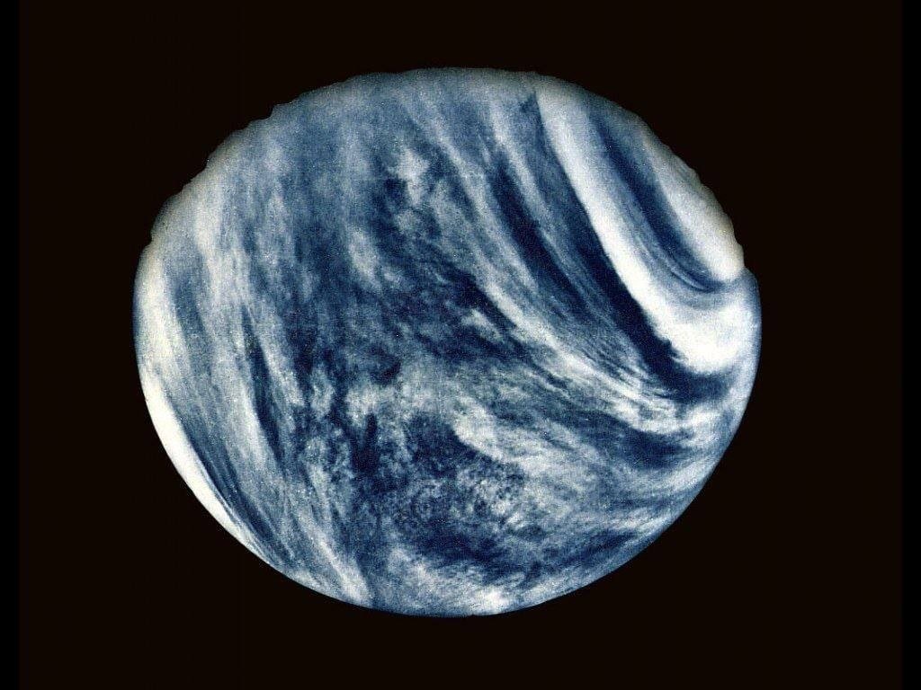 First Photograph of Venus in Ultraviolet Range by Mariner 10

The spacecraft Mariner 10 captured one of the earliest images of Venus in the ultraviolet range on February 5, 1974. The photograph showcases the planet's stunning features in a unique light spectrum, offering a beautiful and rare perspective.

This significant event marked a milestone in space exploration, providing scientists with valuable insights into Venus' atmospheric composition and surface characteristics. The image not only serves as a visual spectacle but also contributes to ongoing research efforts to better understand the mysteries of our neighboring planet.