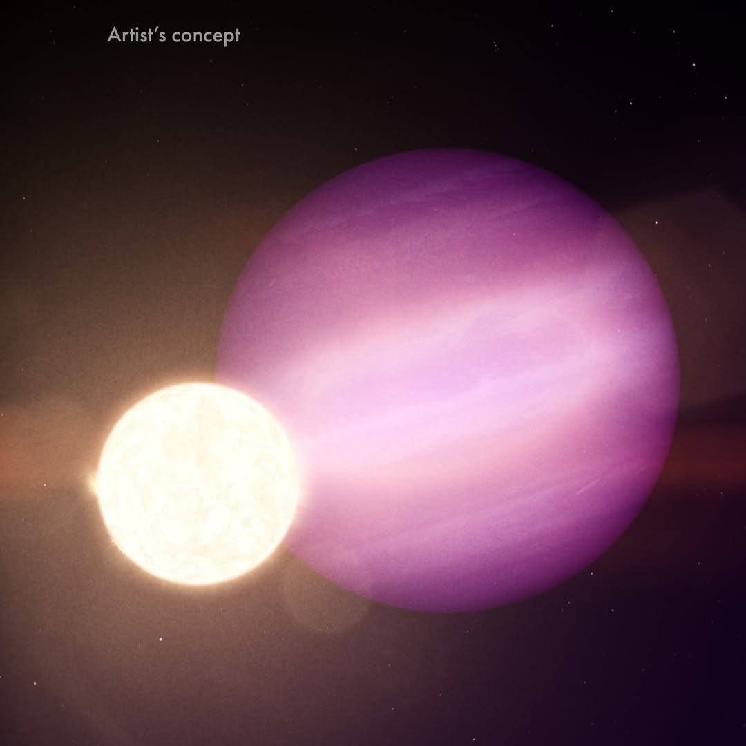 A Planet Larger Than Its Star