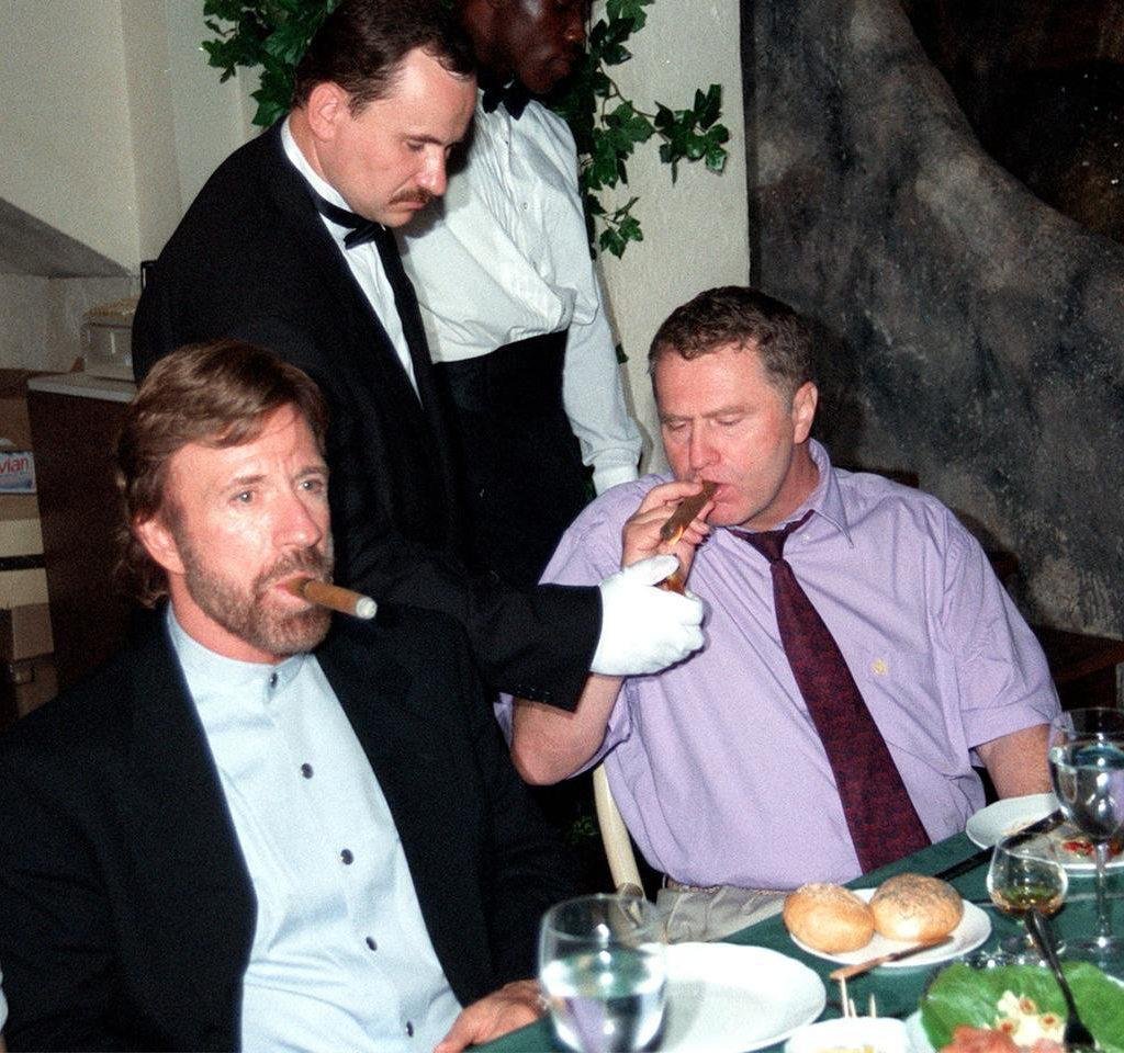 Chuck Norris Shares Wisdom and Memories in Russia