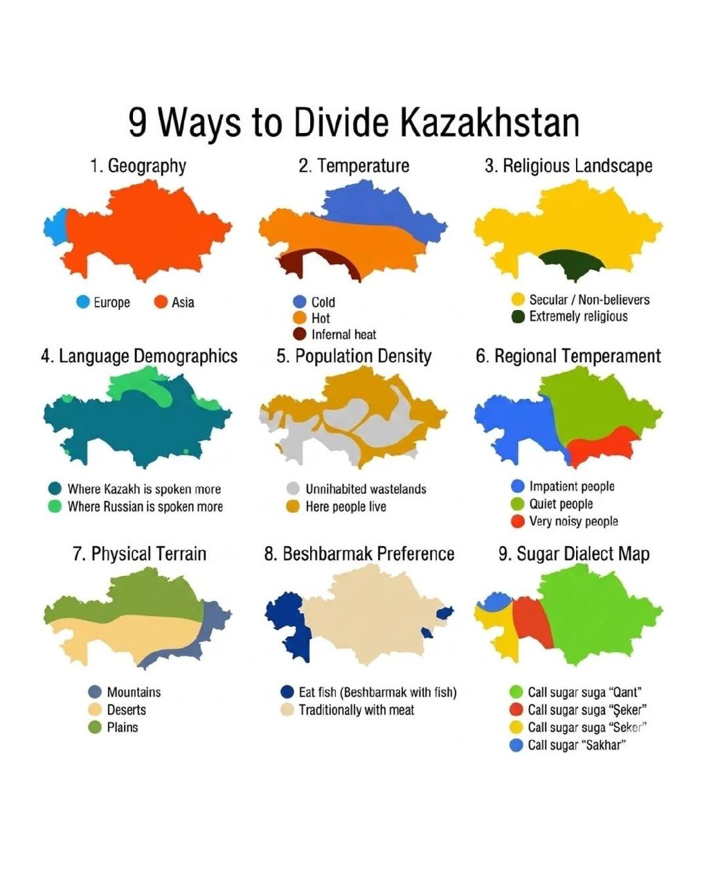 9 ways Kazakhstan's diversity surprises
