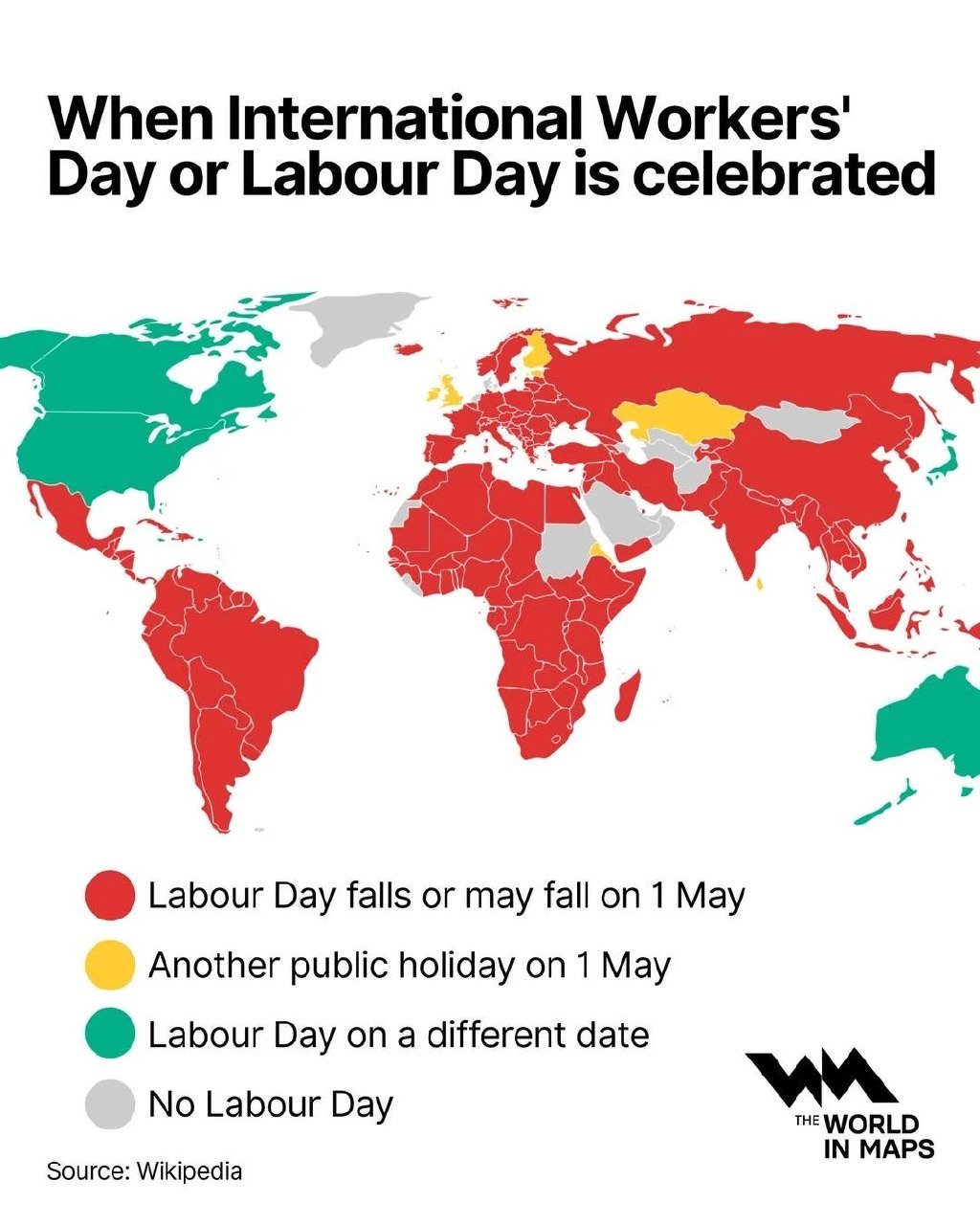 Countries Celebrating Labor Day