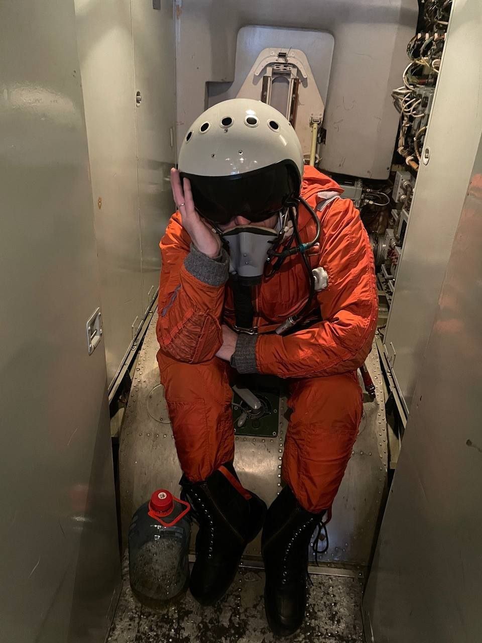 Blogger Reveals Inside of Strategic Bomber's Toilet