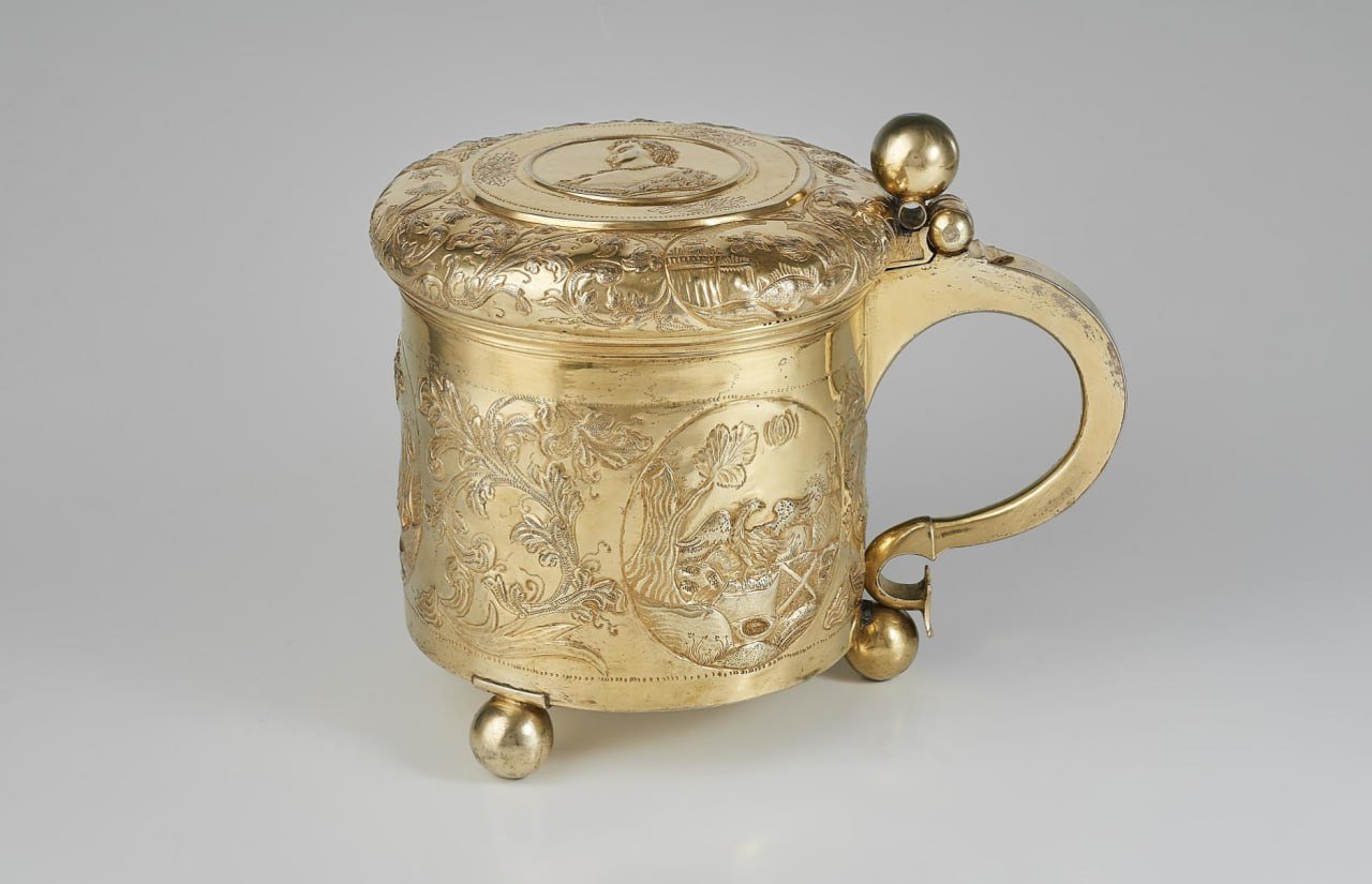 Tankard from 1733-1741 Moscow Kremlin Museums Exhibit