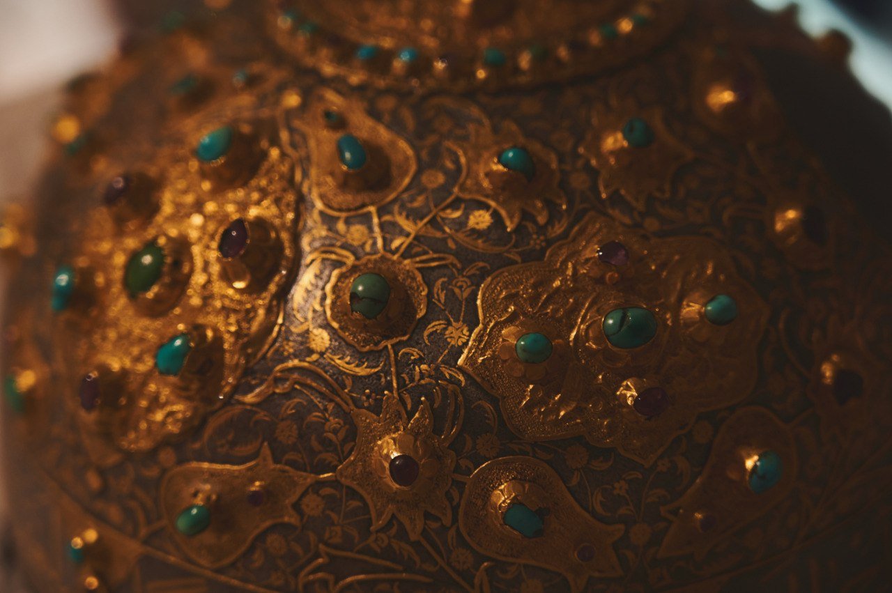 Saturday Poll: Guess the Item in the Museum's Collection

Can you identify the item featured in the captivating photo from the museum's collection? Stay tuned for the answer later today.

© Museums of the Moscow Kremlin