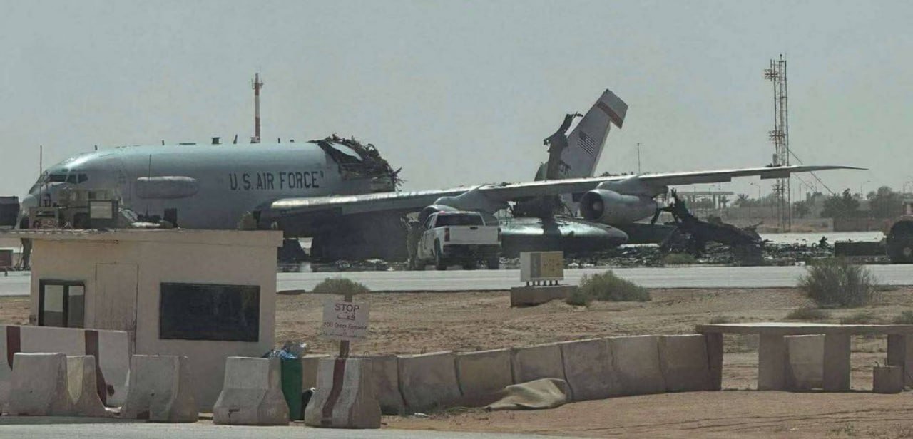 Iranian rocketeers destroyed an American AWACS E-3G aircraft during an attack on the Prince Sultan Air Base in Saudi Arabia.

The aircraft was hit as tensions escalated in the region, with this incident marking a significant escalation in hostilities between Iran and the United States.