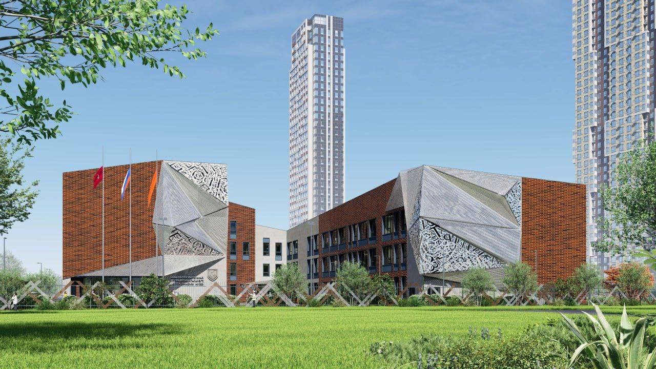 В Раменках строят школу, где технологии на первом месте. Донстрой возводит новый корпус школы №1329 рядом с кварталами События, Огней и клубными домами Река.